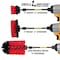 Drill Brush Power Scrubber By Useful Products 5 in W 7 in L Brush, Red R-S-42J-5X-QC-DB - alternate 3